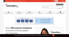 Desktop Screenshot of contractstore.com